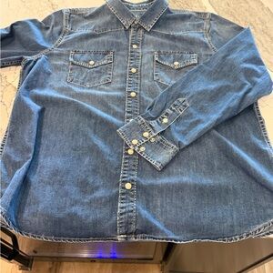 Lucky Brand Denim Western Snap-Front Shirt
